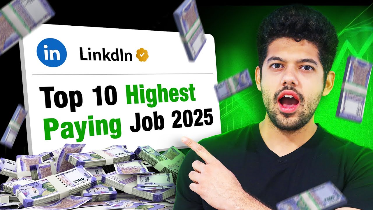 Top 10 HIGHEST Paying Jobs In India 2025 | Career Guidance | Hrithik Mehlawat