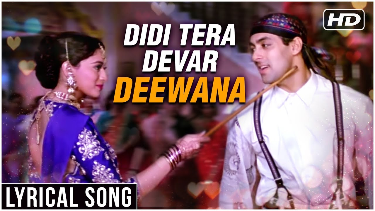 Didi Tera Devar Deewana | Lyrical Song | Hum Aapke Hain Koun | Salman Khan, Madhuri Dixit