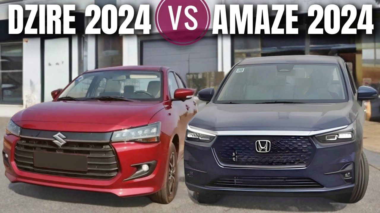 Honda Amaze 2025 Vs New Dzire 2024 – Which Is Better? | Maruti Dzire Vs Honda Amaze 2024 | New Amaze