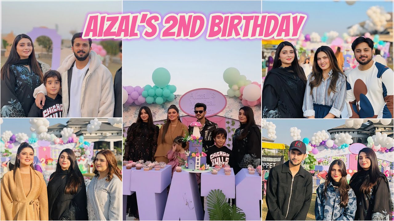 Aizal’s 2nd Birthday 🎂| Sabh YouTubers Se Millay😍| Aizal Ka Surprise Gift 🎁