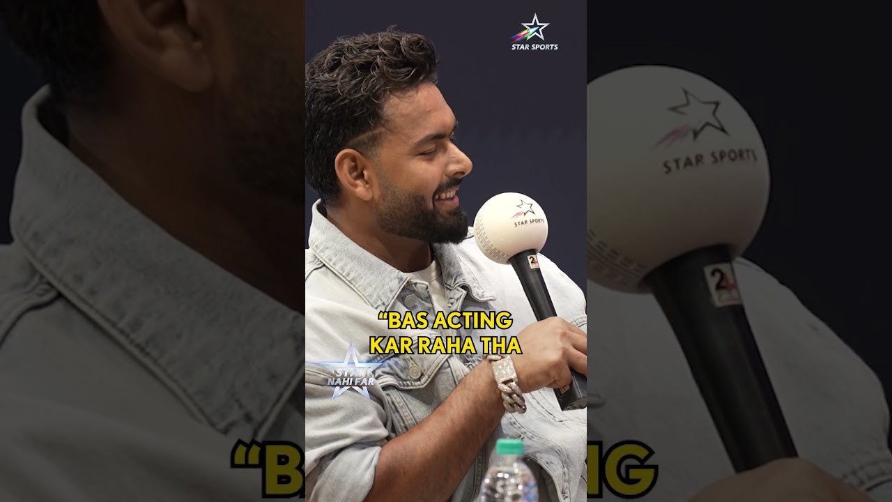 Rishabh Pant Talks About THAT Moment When He Got ‘injured’ In The T20 World Cup Final #StarNahiFar