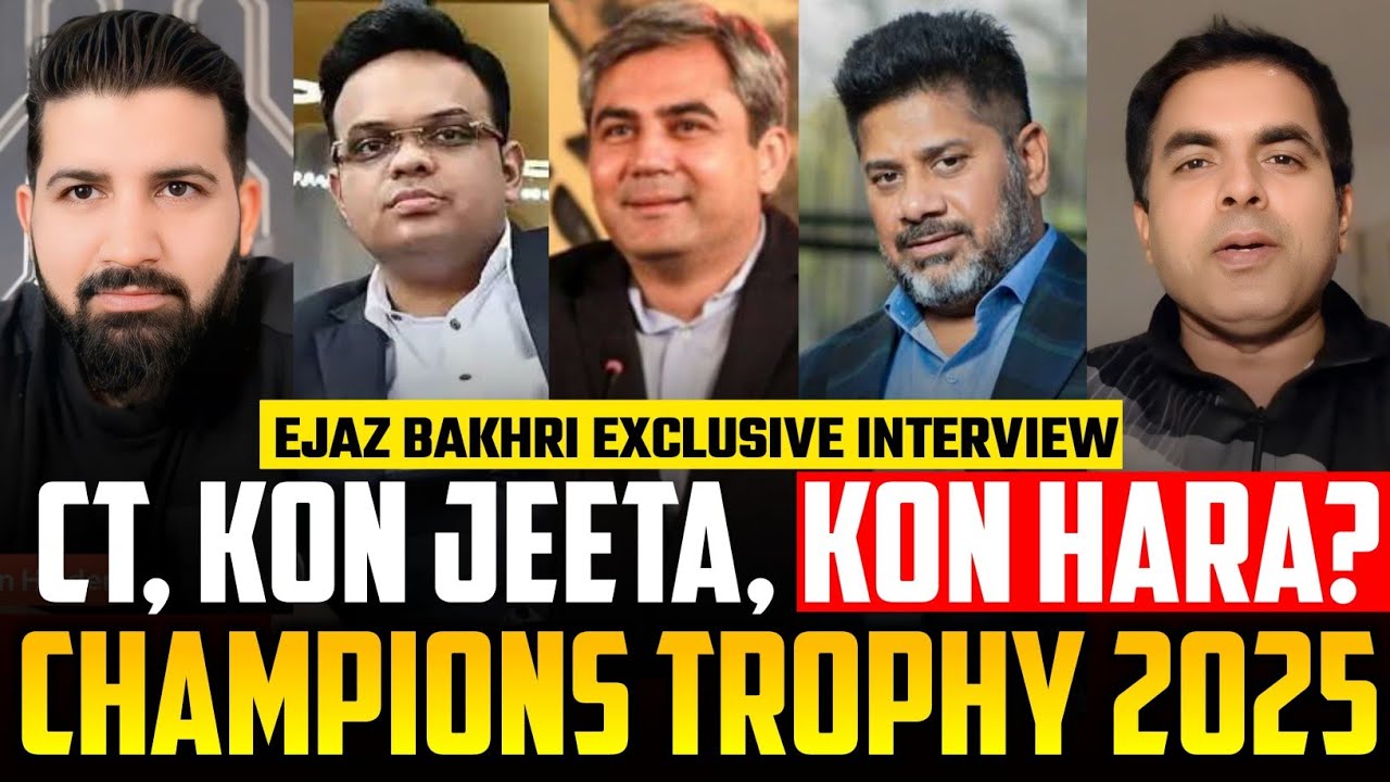 Champions Trophy, Kon Jhuka? Hybrid, New Formula, Fusion Etc Ft. Ejaz Bakhri | PAK Beat ZIM