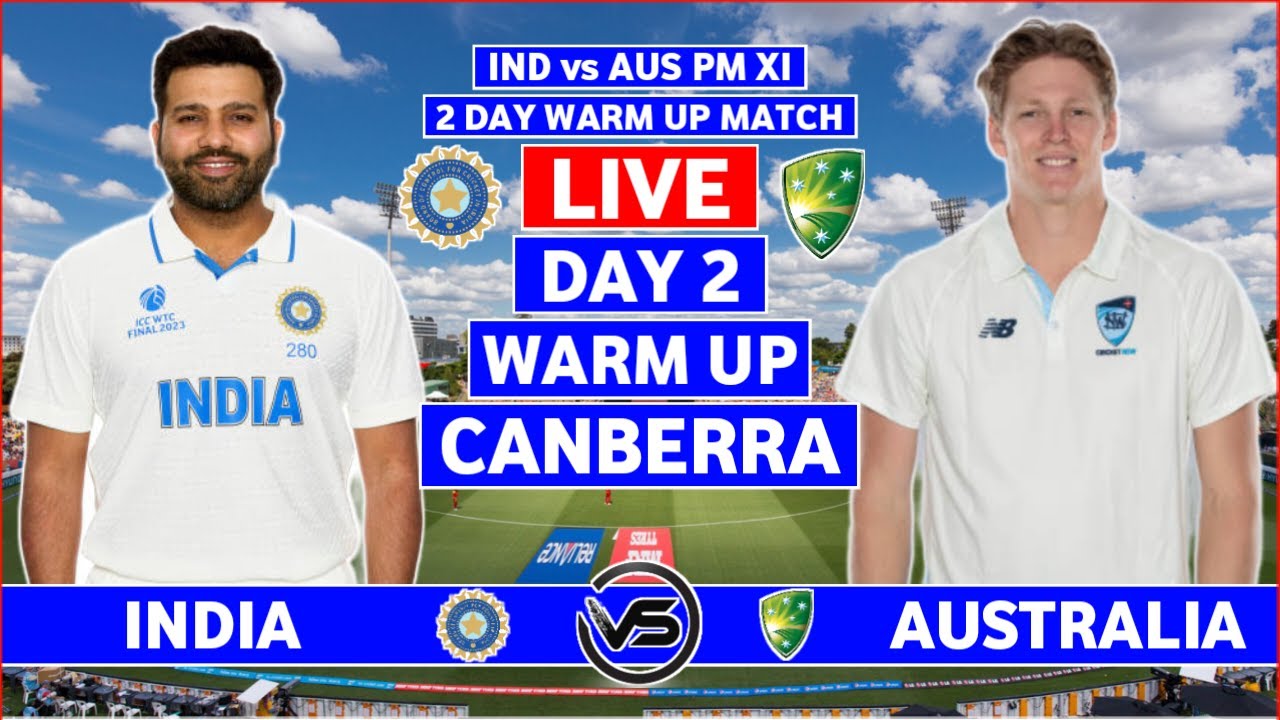 India Vs Australia PM XI Live Scores | IND Vs AUS PM XI Live Scores u0026 Commentary | India Innings