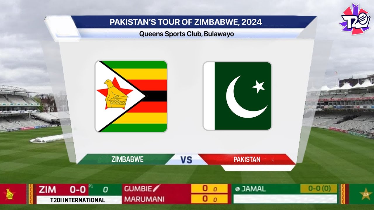 🔴 Live: Pakistan Vs Zimbabwe Live – 1st T20 | PAK Vs ZIM | Pakistan Live Match Today