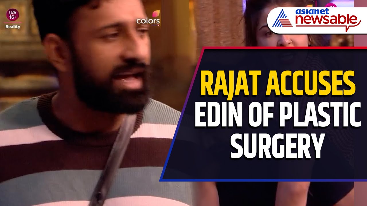 Bigg Boss 18: Rajat Dalal Accuses Edin Rose Of Plastic Surgery