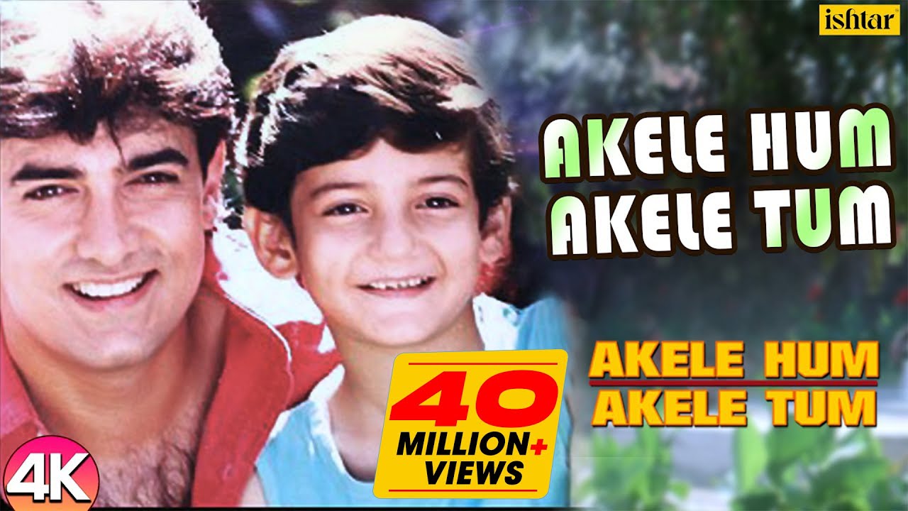 Akele Hum Akele Tum – 4K Video | Aamir Khan | Manisha Koirala | Udit Narayan | Ishtar Regional