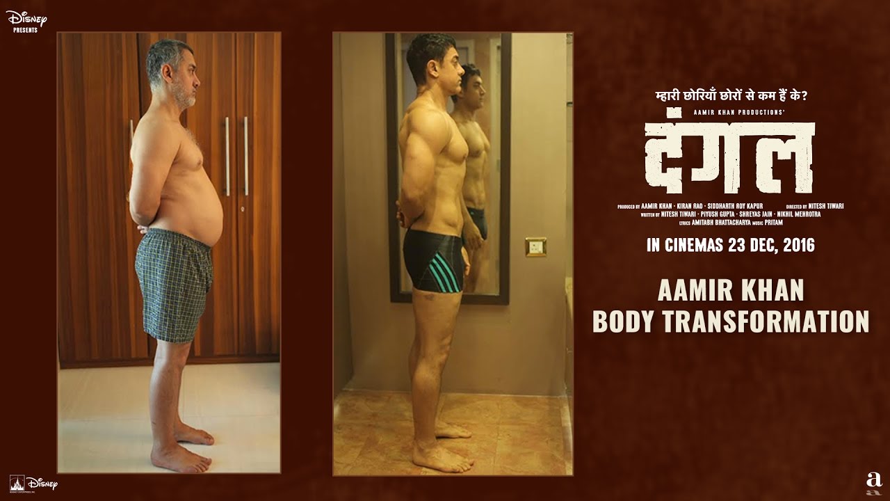 Fat To Fit | Aamir Khan Body Transformation | Dangal | In Cinemas Dec 23, 2016