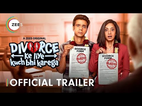 Divorce Ke Liye Kuch Bhi Karega | Official Trailer | Rishab, Abigail | Watch Now Only On ZEE5