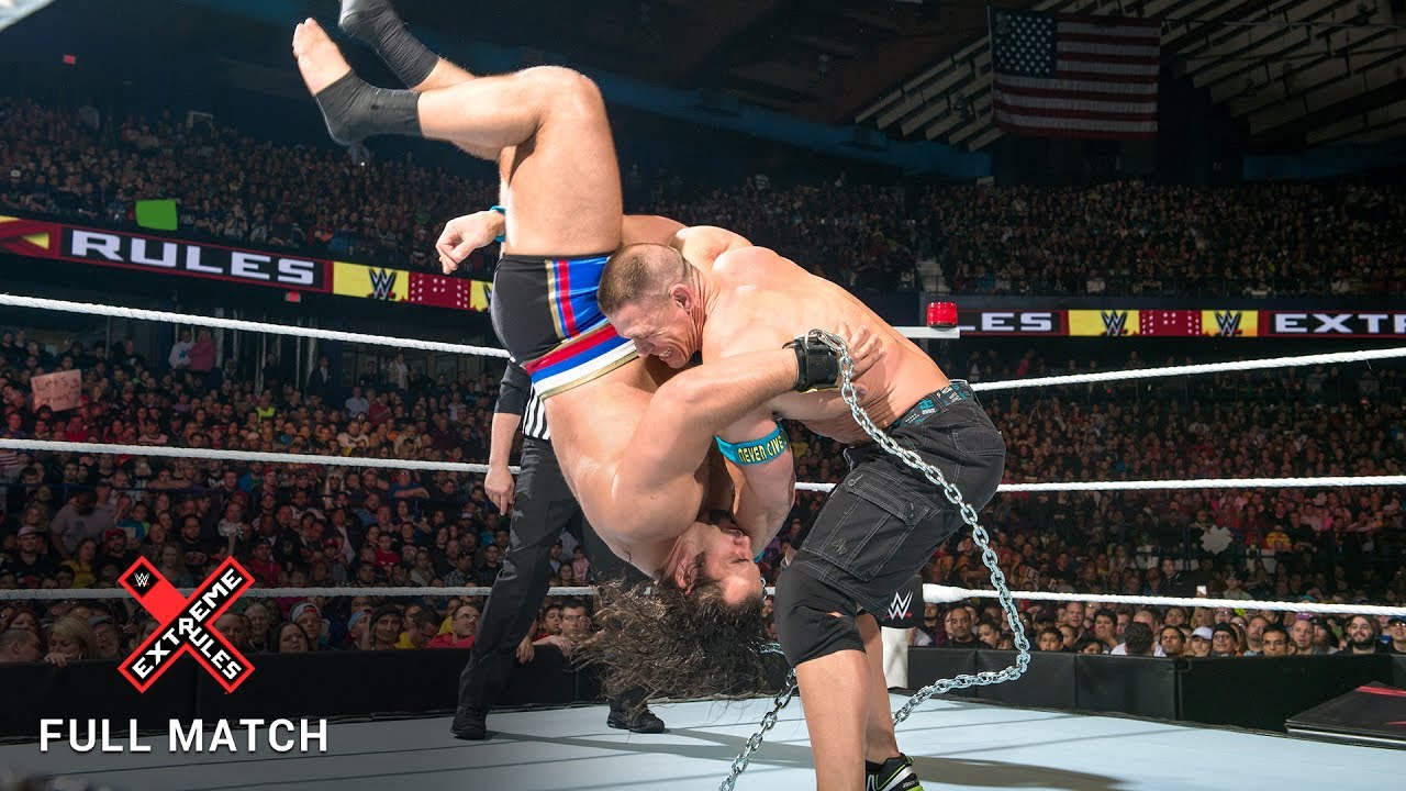 FULL MATCH – John Cena Vs. Rusev: United States Title Russian Chain Match: Extreme Rules 2015