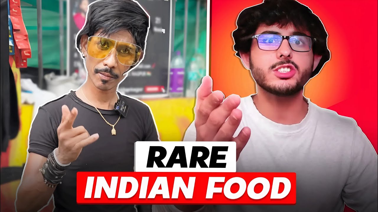 RARE INDIAN STREET FOOD….YUMMYY🤤| CARRYMINATI