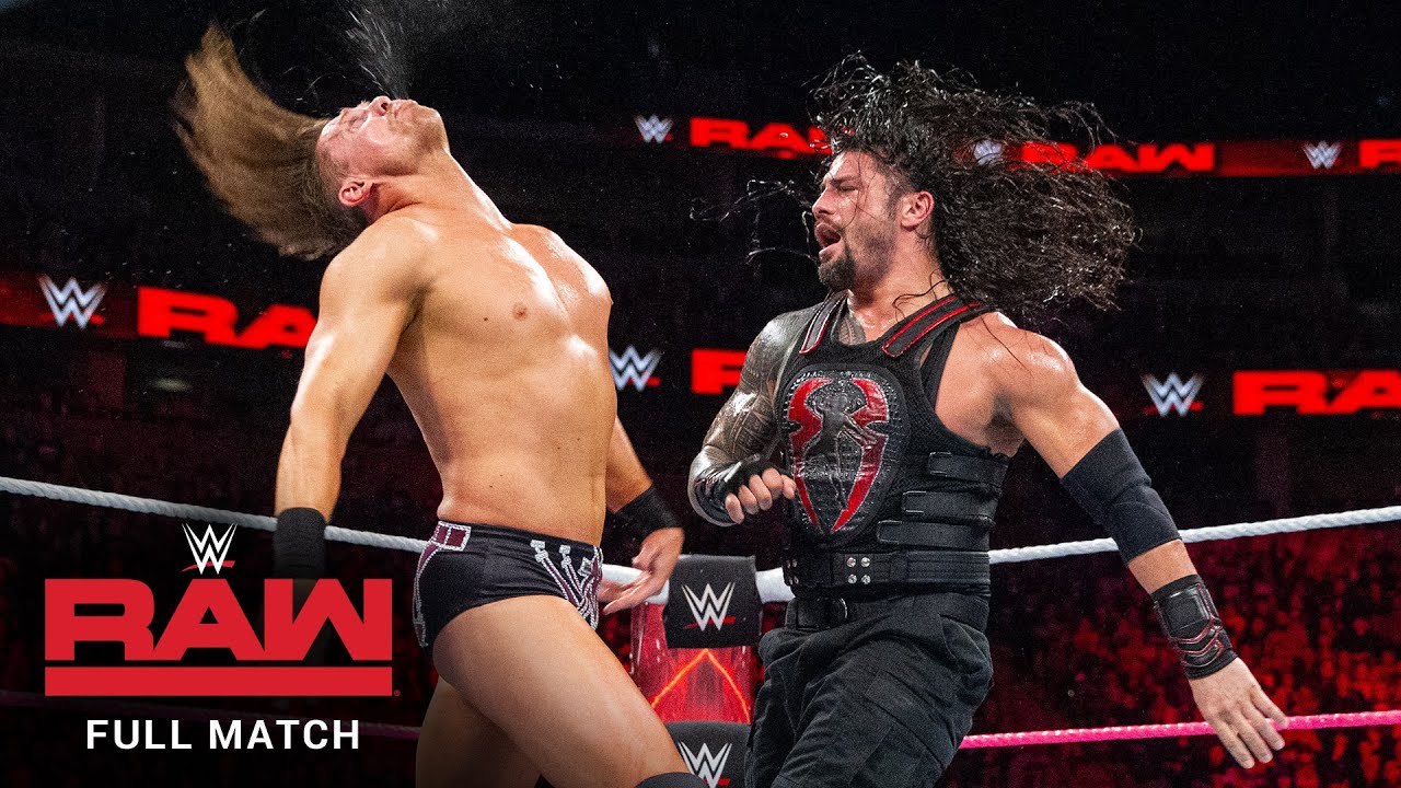 FULL MATCH – The Miz Vs. Roman Reigns – Intercontinental Title Match: Raw, October 2, 2017