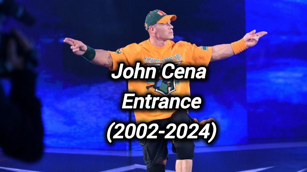 Evolution Of John Cena Entrance (2002-2024)