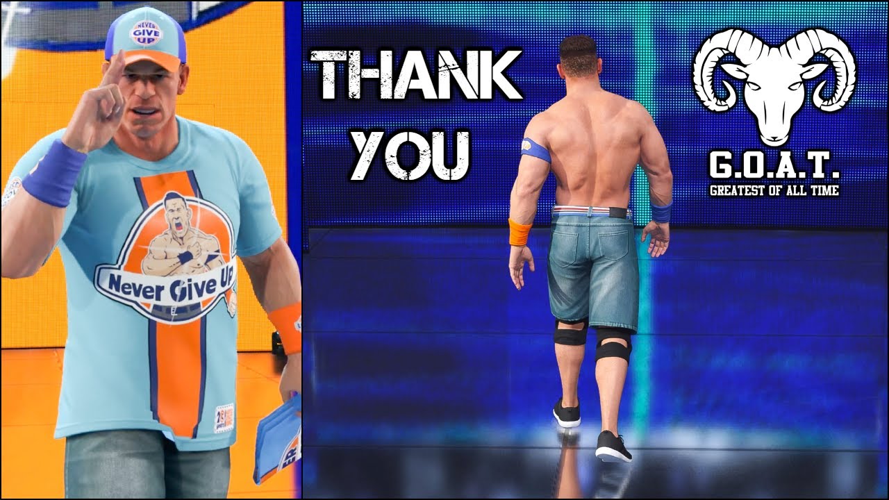 Thank You The Champ John Cena | WWE 2K24