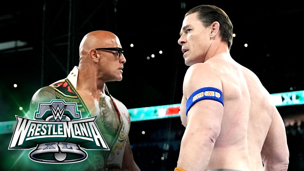 The Rock And John Cena Come Face-to-face At WrestleMania XL: WrestleMania XL Sunday Highlights