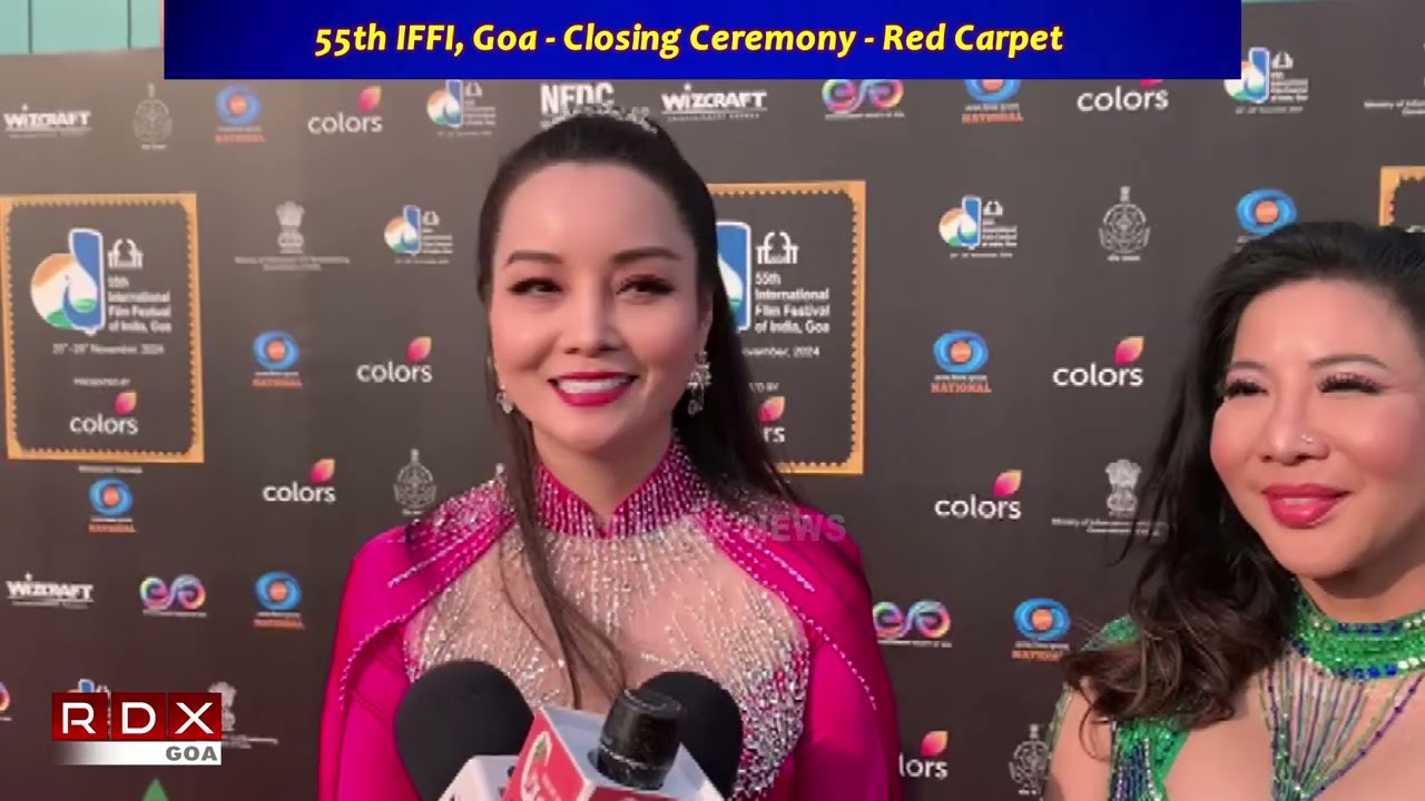 55th IFFI, Goa – Closing Ceremony – Red Carpet