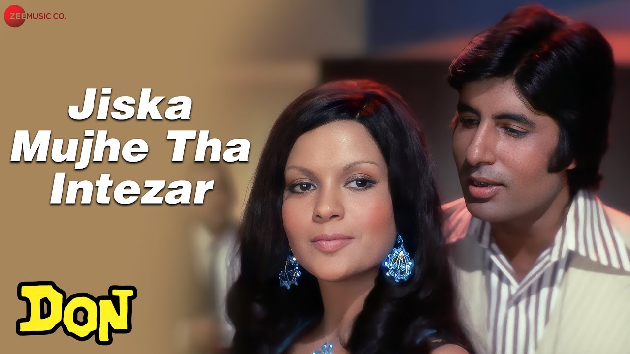 Jiska Mujhe Tha Intezar | Don | Amitabh Bachchan u0026 Zeenat Aman | Lata Mangeshkar u0026 Kishore Kumar