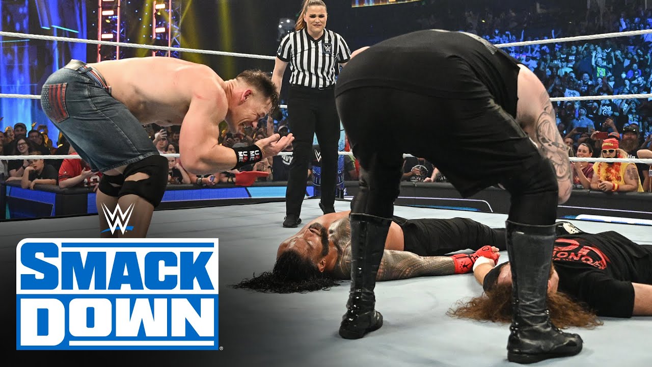 John Cena u0026 Kevin Owens Vs. Roman Reigns u0026 Sami Zayn: SmackDown, Dec. 30, 2022