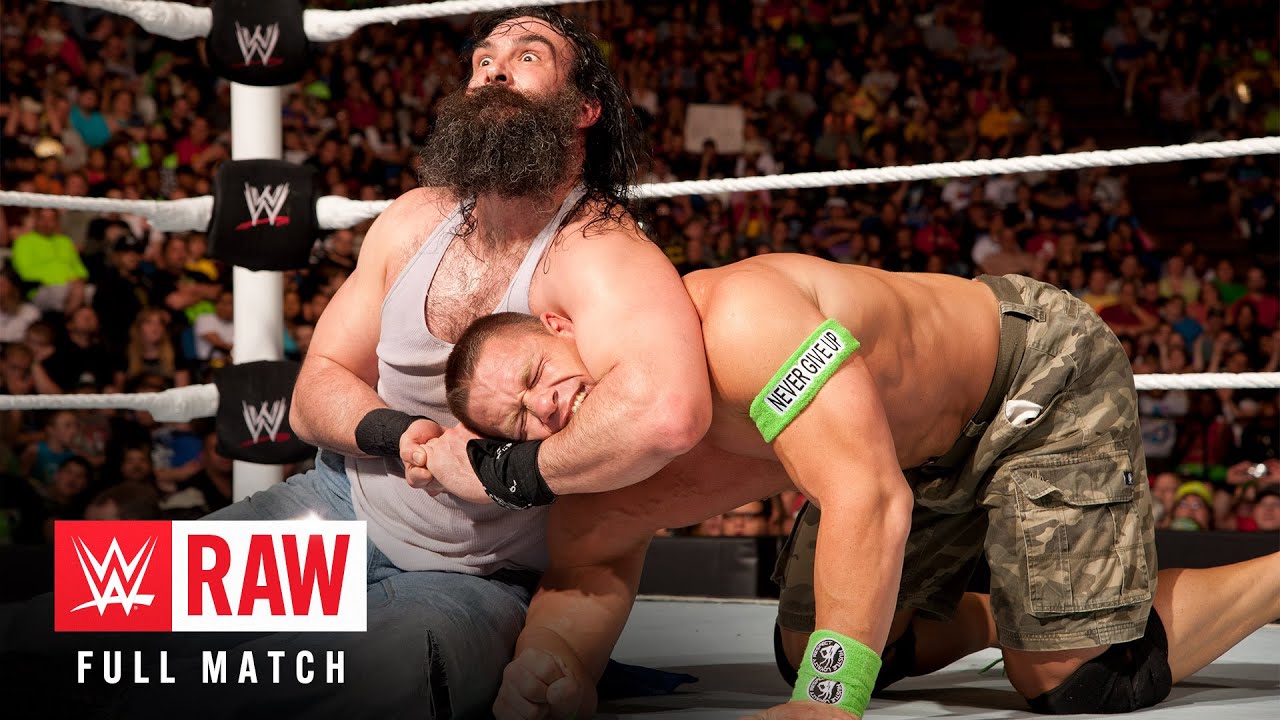 FULL MATCH: John Cena, Roman Reigns u0026 Dean Ambrose Vs. The Wyatt Family: Raw, June 9, 2014