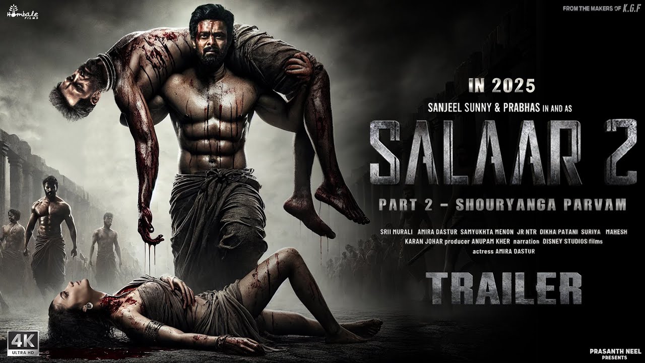 Salaar: Part 2 – Shouryanga Parvam | Hindi Trailer | Prabhas | Prashanth Neel | Prithviraj S | 2024