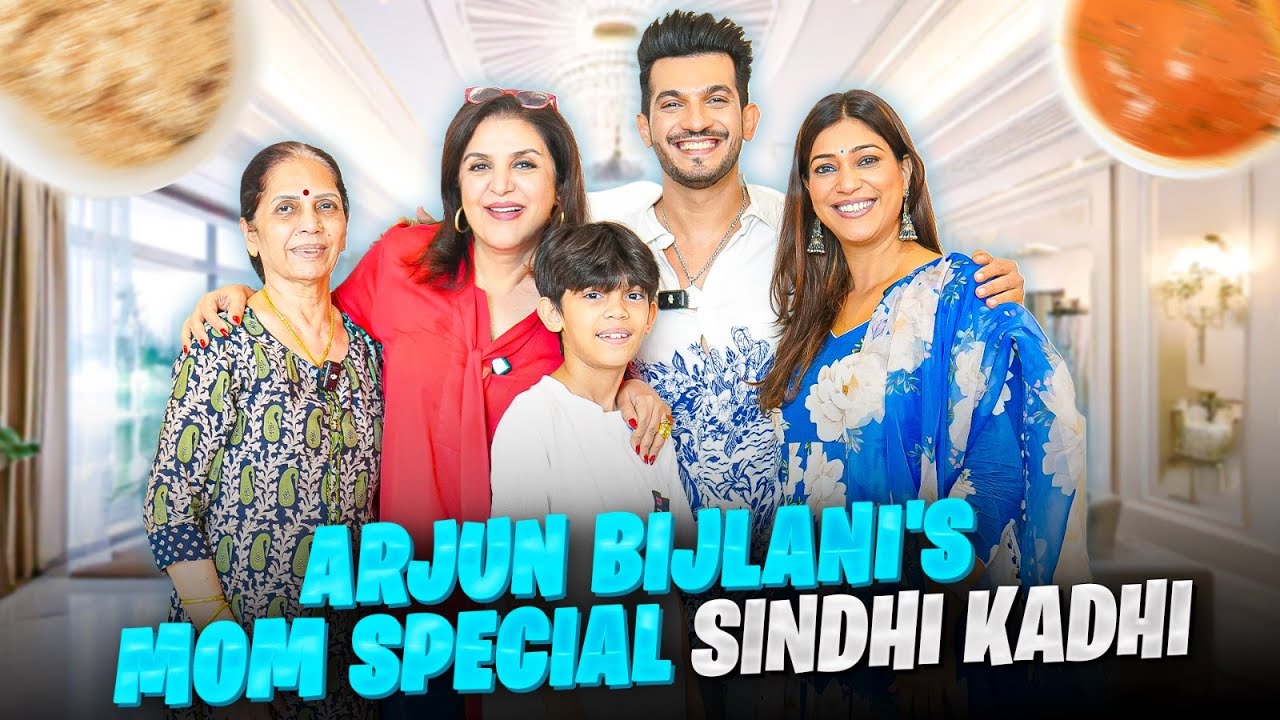 Arjun Bijlani Ke Ghar Ki Sindhi Kadhi – Mom Ke Haathon Ka Swad! | @FarahKhanK