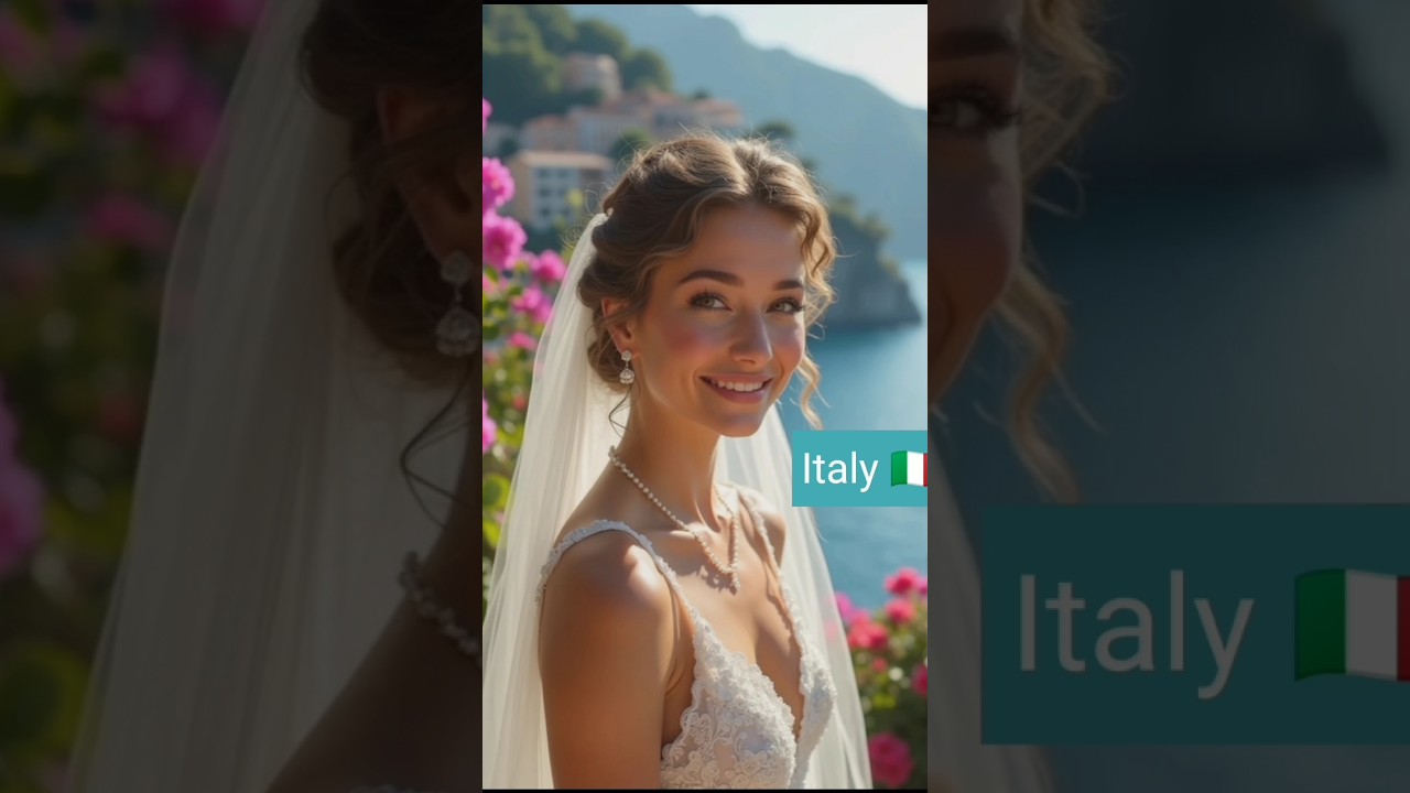 Countries As Brides | Beautiful Brides, India USA Italy Australia New English Songs Georgia Meloni