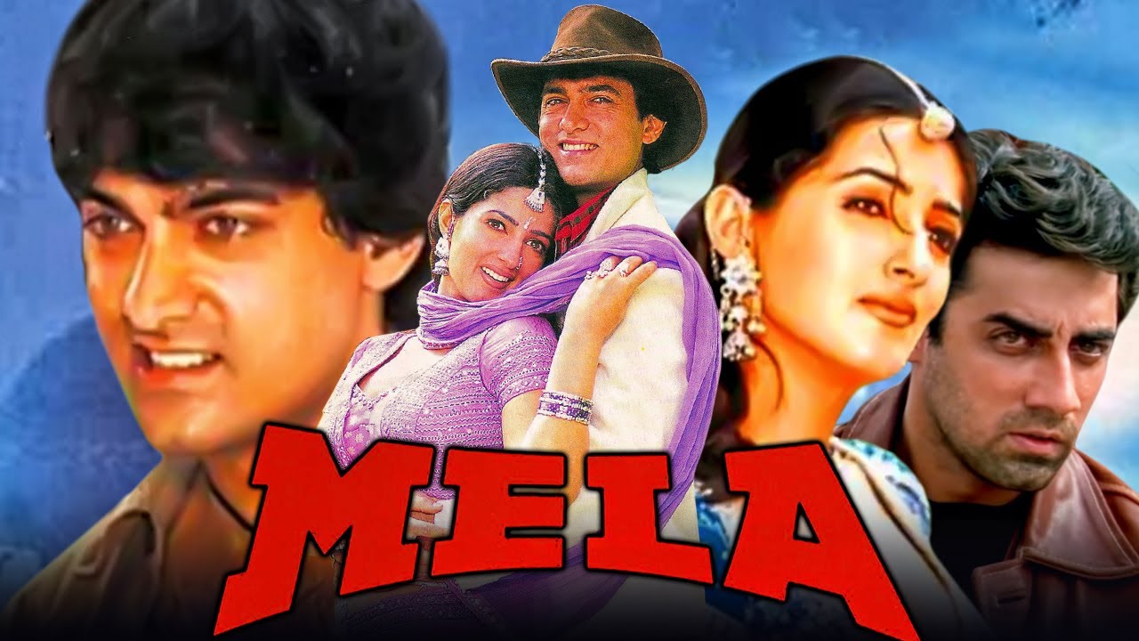 Mela (HD ) – Aamir Khan’s Bollywood Action Film | Twinkle Khanna, Faisal Khan, Johnny Lever | मेला