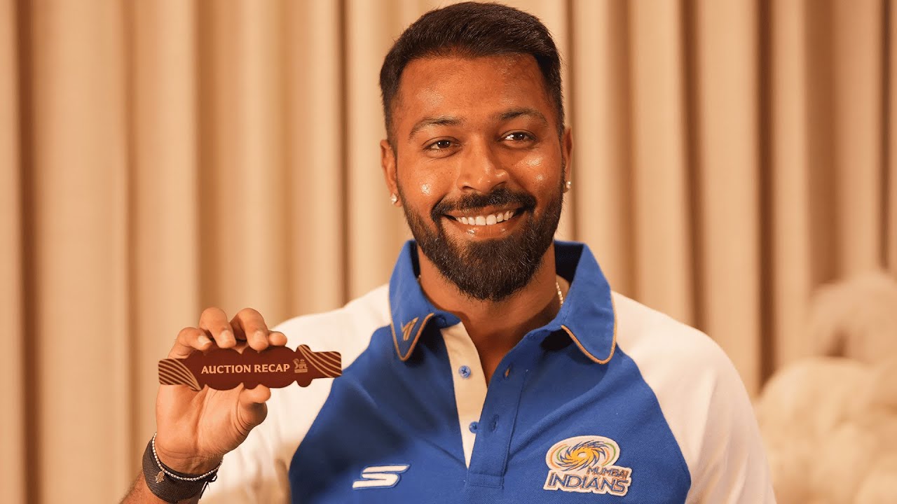 Auction 2025 Recap Ft. @hardikpandya7  | Mumbai Indians