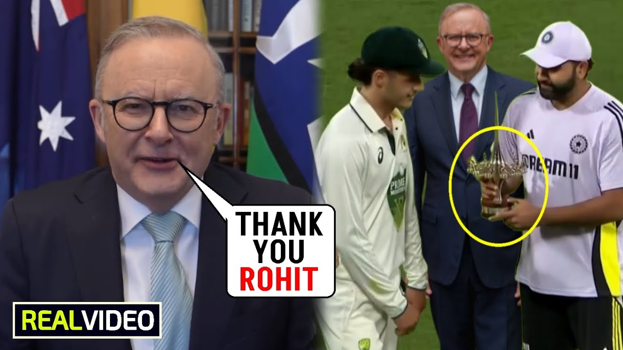 Australian PM Albanese’ Heart Touching Msg For Rohit Sharma Who Gave His Winning Trophy To PM XI