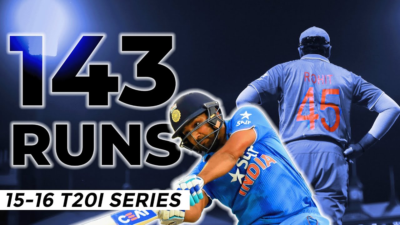 Rohit Thrashes Aussie Bowlers To All Corners | From The Vault