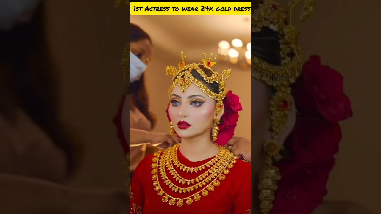 Urvashi Rautela Wore 24 K Gold Manipur Treditional Dress #shorts #urvashirautela #manipur