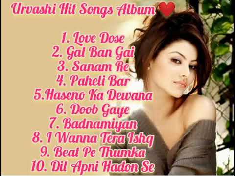 Urvashi Rautela Hit Songs Audio Album Romantic Songs 💗💕.