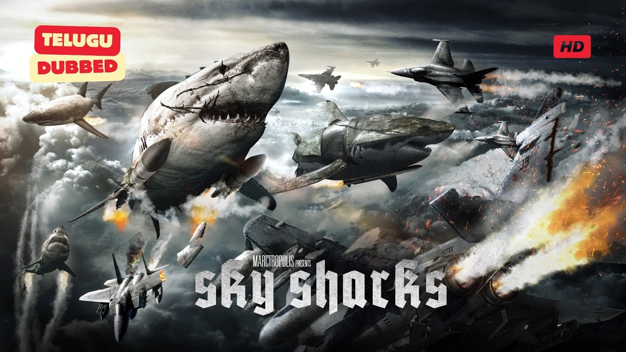 Sky Sharks | English Movies In Telugu | Hollywood Telugu Dubbed Movie