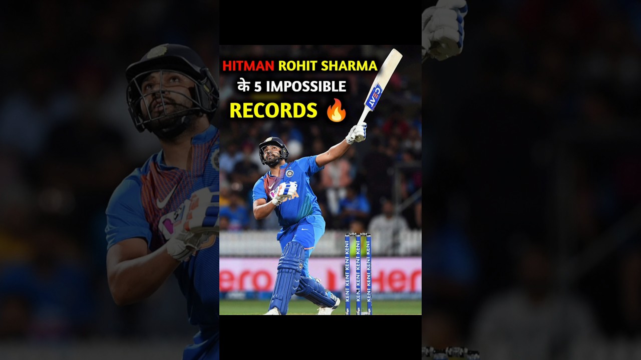 Rohit Sharma के 5 Unbreakable Records 😈