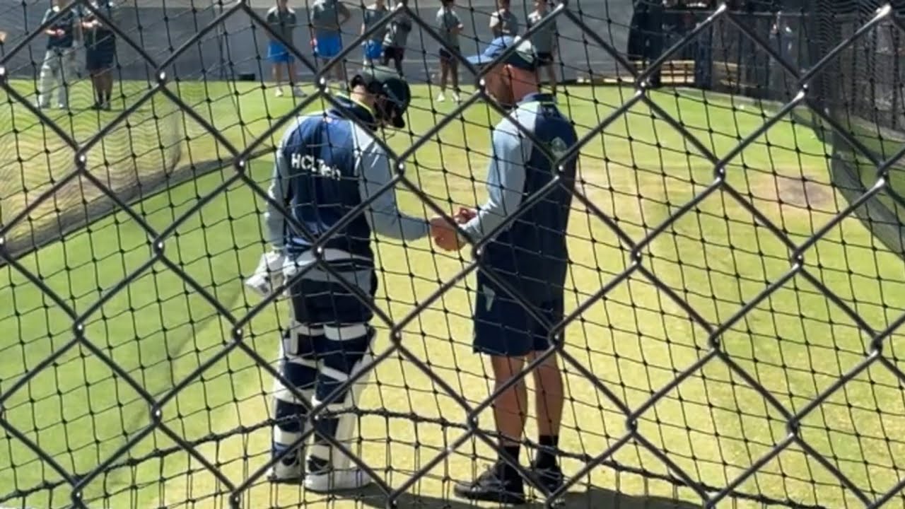 Steve Smith Injured During Nets Session Facing Labuschagne’s Bowling