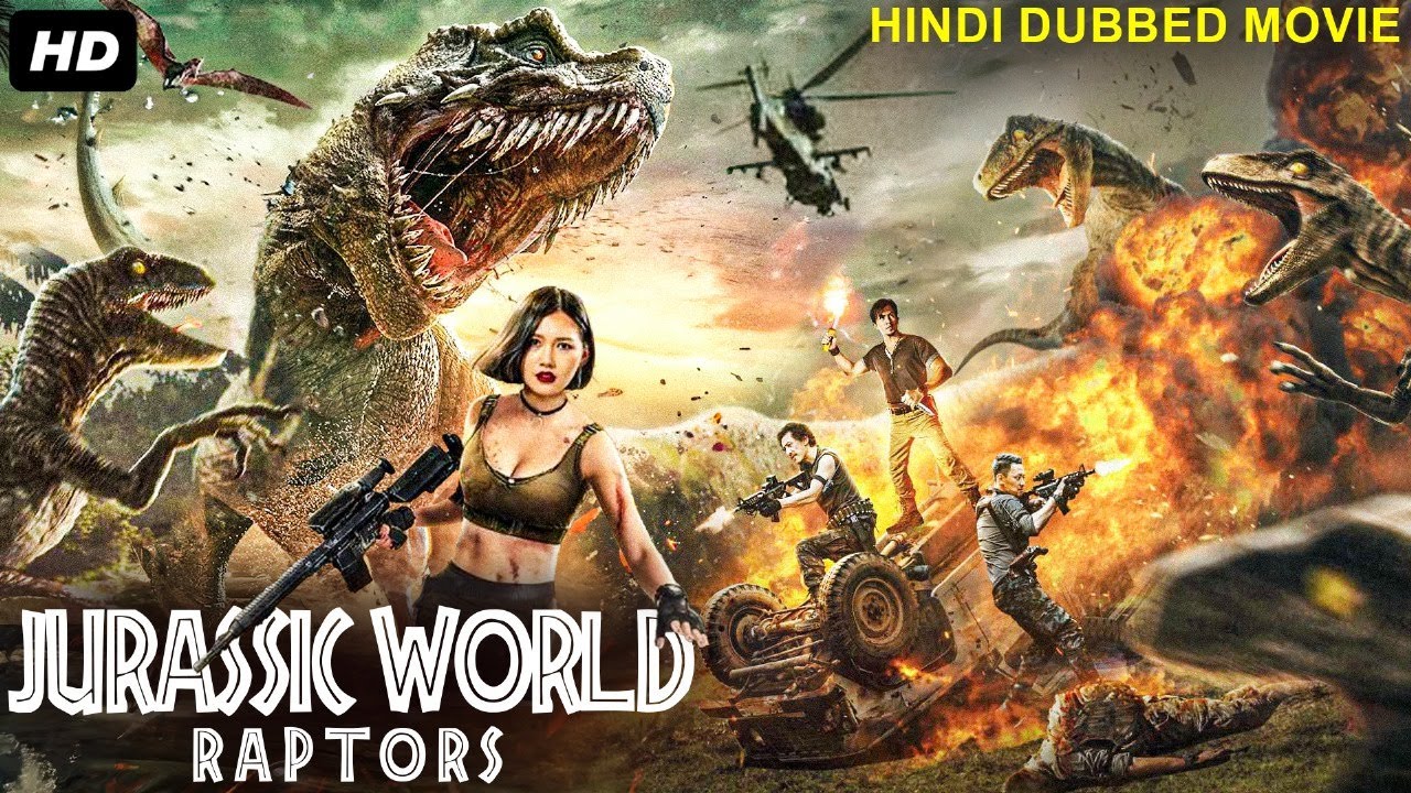 JURASSIC WORLD RAPTORS (2024) –  Hollywood Movie Hindi Dubbed |Chinese Action Movies In Hindi Dubbed