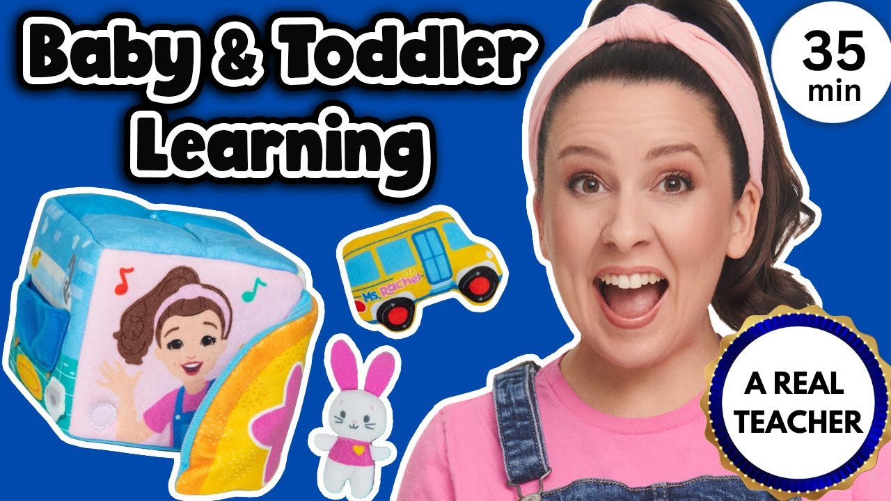 Toddler Learning With Ms Rachel – Nursery Rhymes u0026 Kids Songs – Baby Video – Milestones u0026 Speech