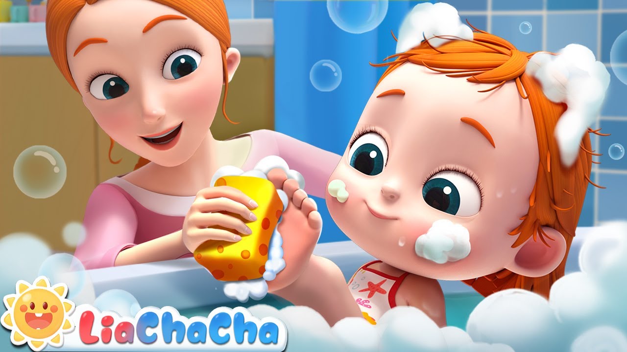 Let’s Take A Bath 🫧 | Lia’s Bath Song | Good Habits Song | Kids Songs u0026 Nursery Rhymes | LiaChaCha