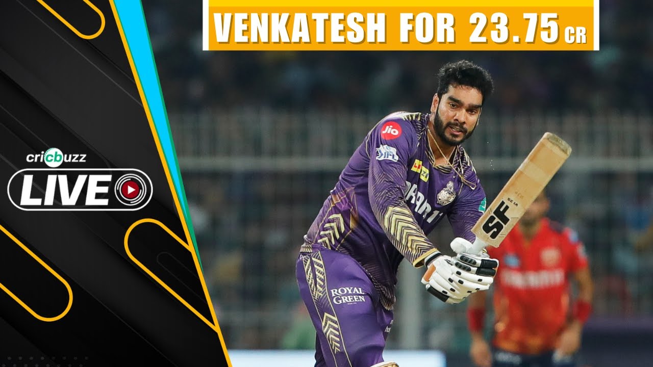 KKR Break The Bank For Venkatesh Iyer – Harsha Bhogle u0026 Joy Bhattacharjya React