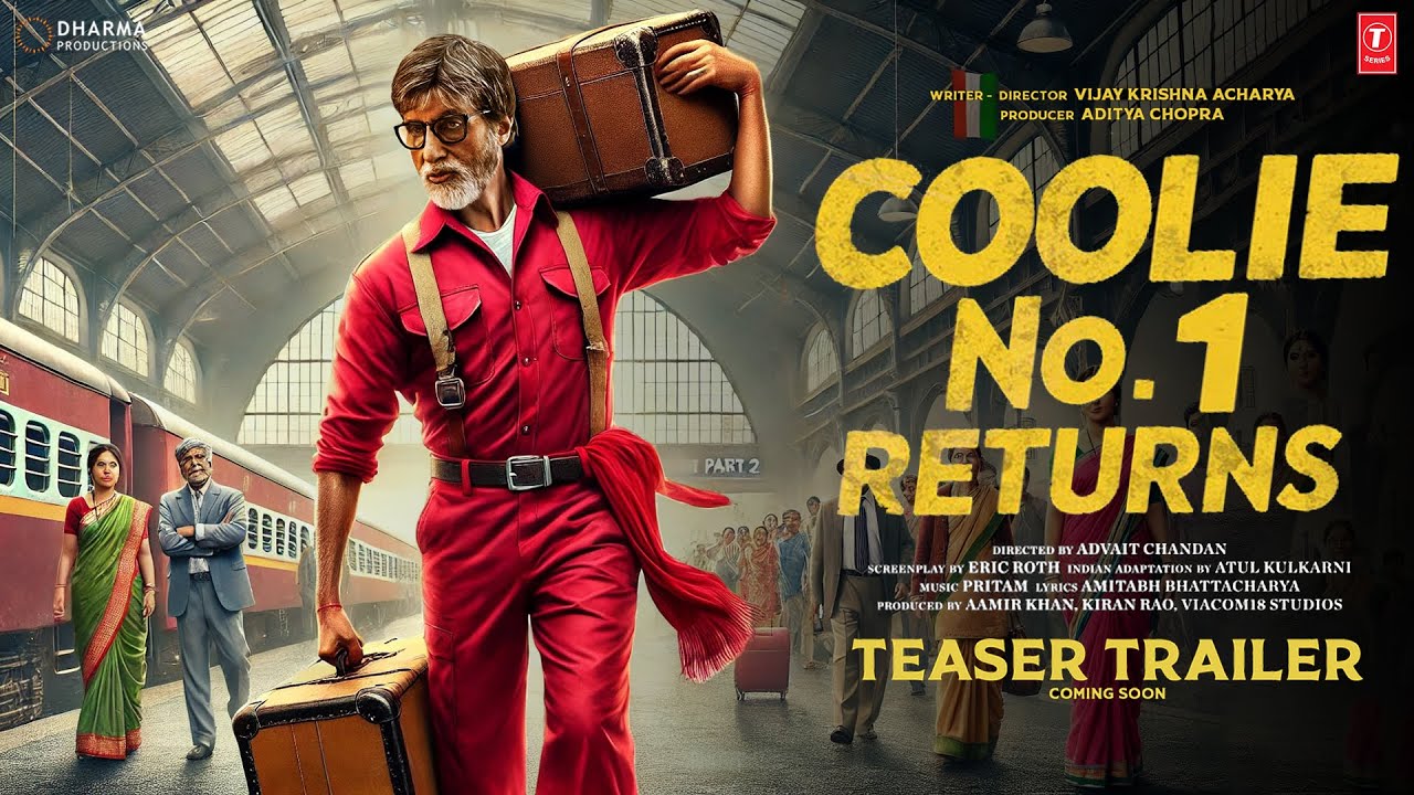 Coolie 2 : Trailer | Amitabh Bachchan, Varun Dhawan | Coolie Full Movie | Coolie Part 2 Trailer