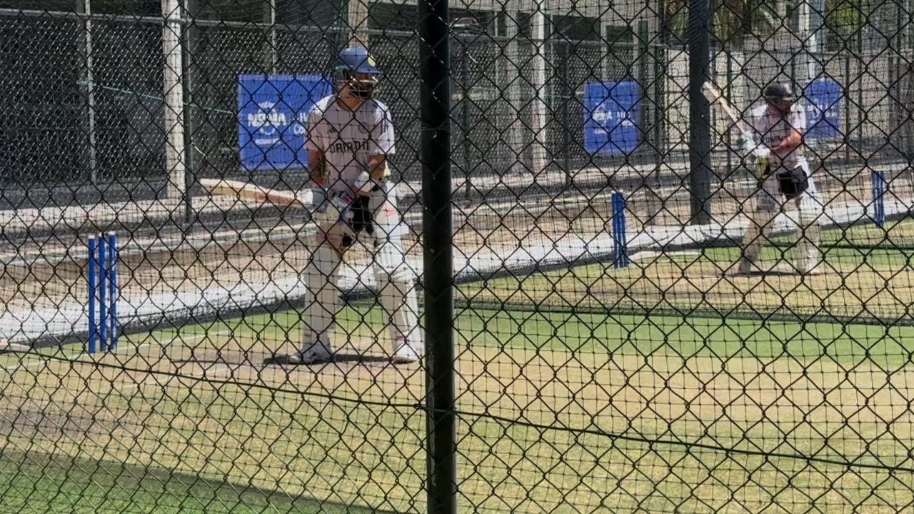 Masterclass By Virat Kohli And Rohit Sharma At The Nets Of Adelaide