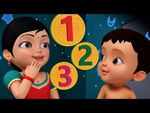 One For The Earth And One For The Moon, Numbers Sing Tamil Rhymes For Children | Infobells