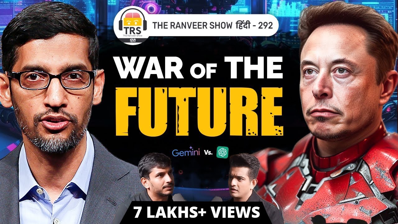 ASLI World War – Elon Musk, Sam Altman, Ya Sundar Pichai – Kaun Jeetega? Ft. Sanket Shah | TRS हिंदी