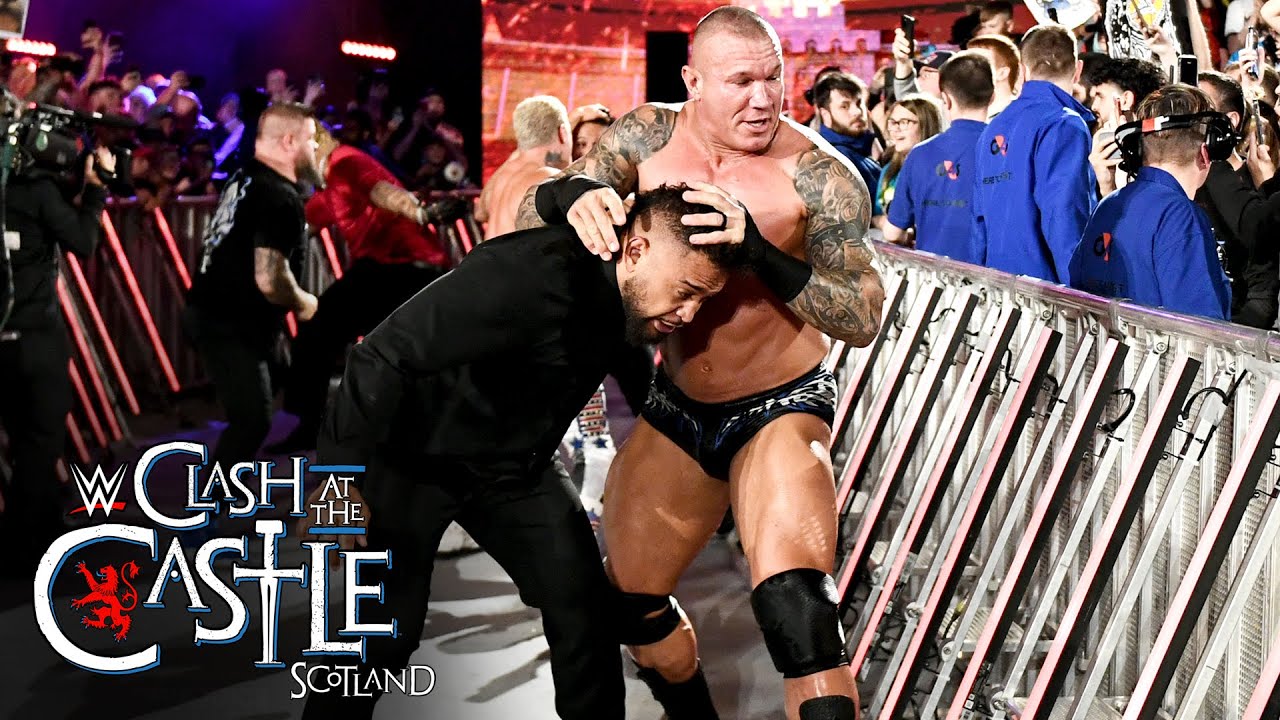 Randy Orton u0026 Kevin Owens Aid Cody Rhodes In Bloodline Battle: Clash At The Castle 2024 Highlights