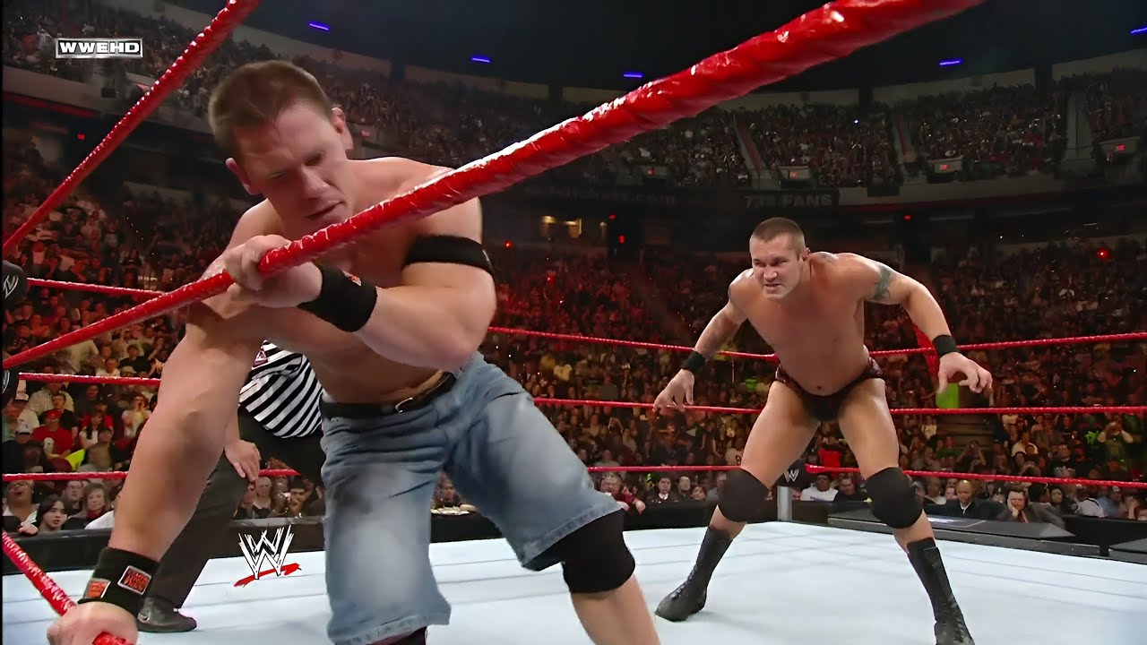 Randy Orton Vs John Cena WWE Championship Match: No Way Out 2008