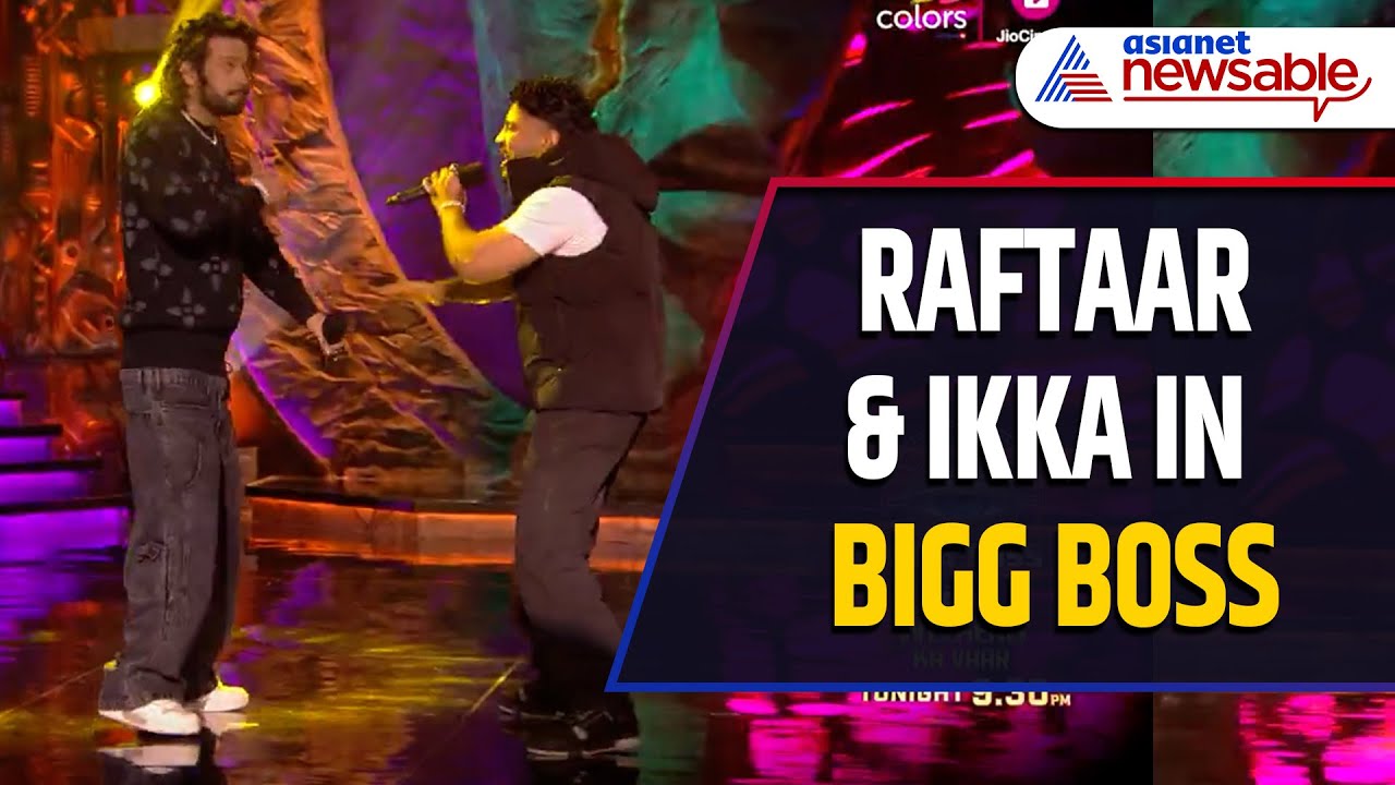 Raftaar And Ikka Make Entry In Bigg Boss 18 | MTV Hustle 4 | Asianet Newsable