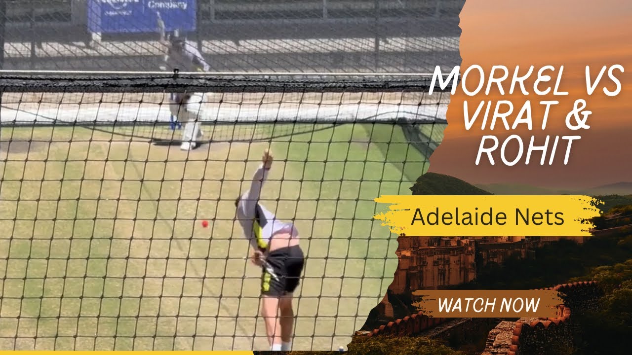 Watch: Virat Kohli And Rohit Sharma Face Morne Morkel At The Adelaide Nets L BGT 2024-25