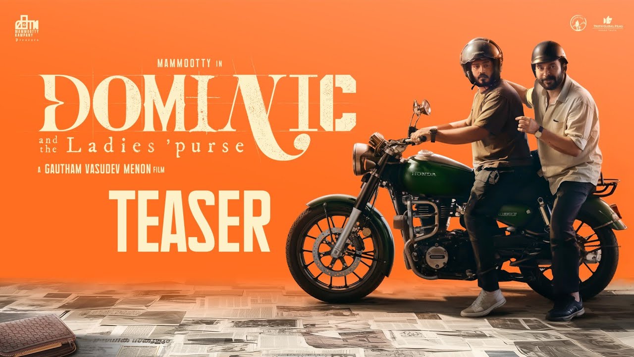 Dominic And The Ladies Purse Official Teaser | Mammootty | Gautham Vasudev Menon | MammoottyKampany