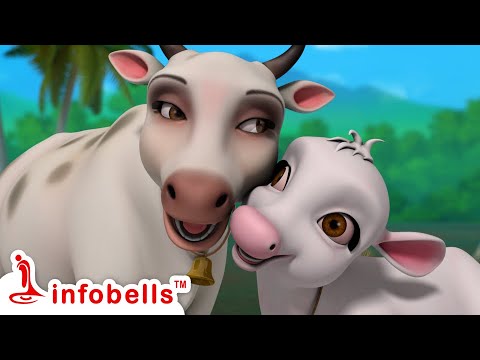 Gaiya Meri Aati Hai | Hindi Rhymes Collection For Children | Infobells