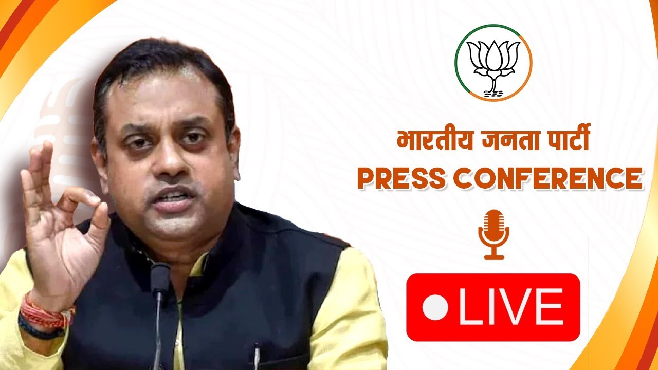 LIVE: BJP National Spokesperson Dr. Sambit Patra Addresses Press Conference At BJP HQ, New Delhi.