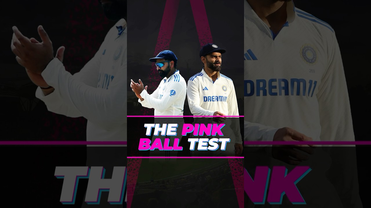 Pink Ball Cricket Is Back! #ausvsind #rohitsharma #viratkohli #bgt